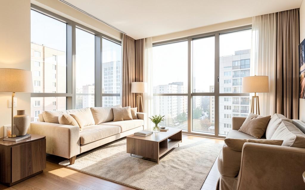 2-комнатная квартира, 54 м² в Мирабаде